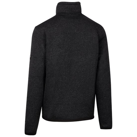 Trespass - "Bramall" Fleecejacke für Herren (Schwarz Mergel) - Image 2