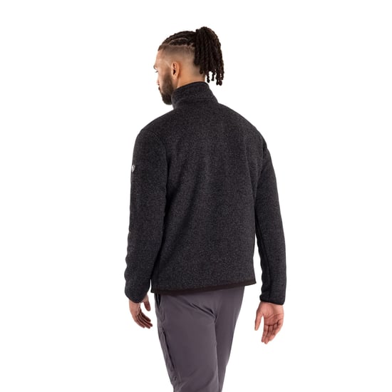 Trespass - "Bramall" Fleecejacke für Herren (Schwarz Mergel) - Image 5