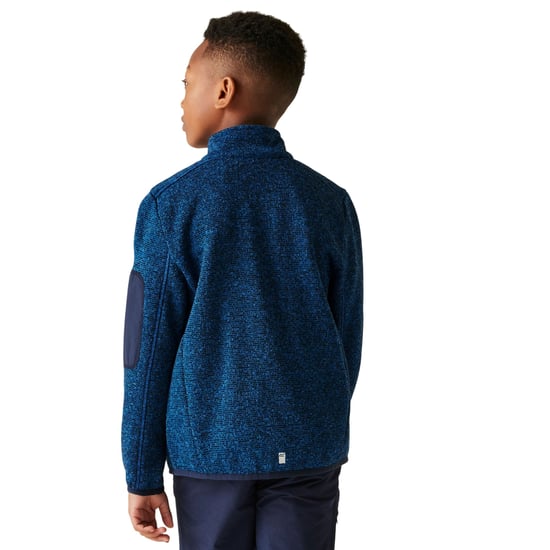 Regatta - "Newhill" Fleecejacke für Kinder, Durchgehender Reißverschluss (Schnorchel-Blau/Marine) - Image 5