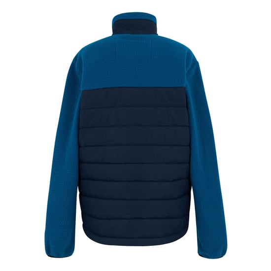 Regatta - "Frankie" Hybridjacke für Herren, Durchgehender Reißverschluss, Teddyfleece (Marine/Schnorchel-Blau) - Image 2