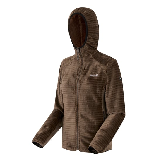 Regatta - "Endra" Fleecejacke mit Kapuze für Damen (Mokka) - Image 3