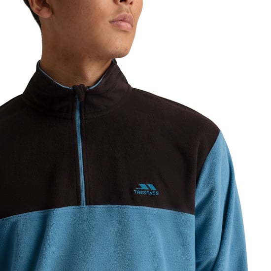 Trespass Herren Curtiston AT100 Fleece-Oberteil (Bondi Blau) - Image 3