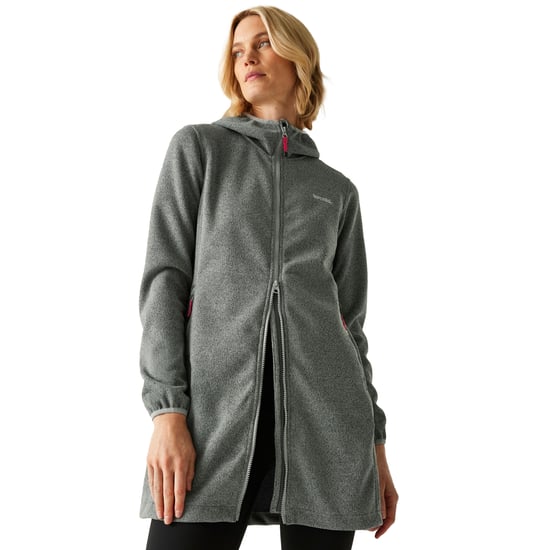 Regatta - "Bloomfield" Fleecejacke für Damen (Wolkengrau/Pop) - Image 4