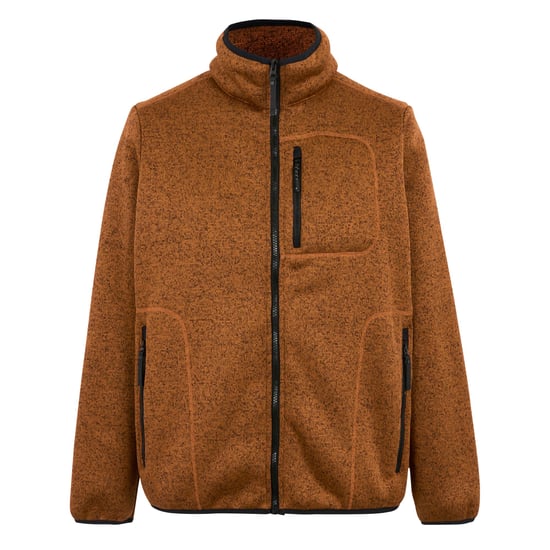 Regatta - "Barlee" Fleecejacke für Herren, Durchgehender Reißverschluss, meliert (Glasierter Ingwer) - Image 1