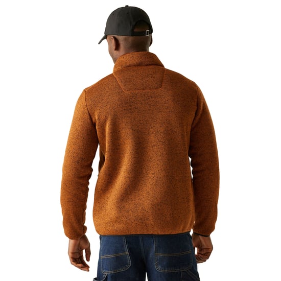 Regatta - "Barlee" Fleecejacke für Herren, Durchgehender Reißverschluss, meliert (Glasierter Ingwer) - Image 4