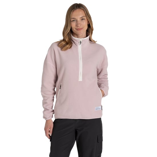 Craghoppers - Fleece-Oberteil mit halbem Reißverschluss für Damen (Dunkel Nelken Rosa) - Image 3