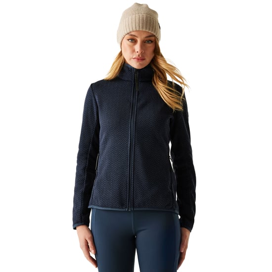 Regatta - "Elzie" Fleecejacke für Damen, Durchgehender Reißverschluss (Marine/Flugkapitänblau) - Image 4