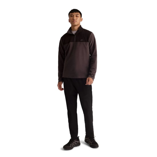Trespass Herren Curtiston AT100 Fleece-Oberteil (Dunkelgrau) - Image 6