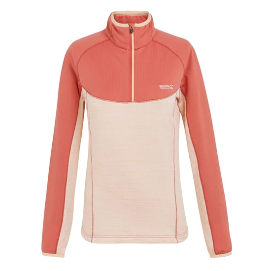 Regatta - "Hepley" Fleece für Damen (Mineral Rot/Pfirsich Parfait meliert) - Image 1