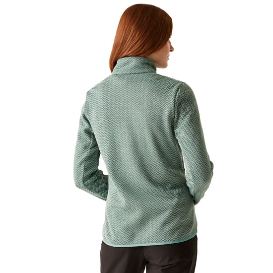 Regatta - "Elzie" Fleecejacke für Damen, Durchgehender Reißverschluss (Grüner Dunst/Fichtengrün) - Image 4