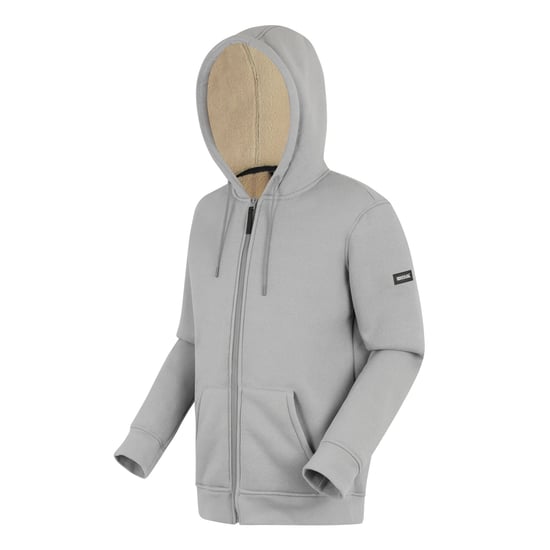 Regatta - "Naddle" Hoodie mit durchgehendem Reißverschluss für Herren, Fleece (Grau meliert) - Image 3