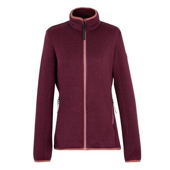 Regatta - "Elzie" Fleecejacke für Damen, Durchgehender Reißverschluss (Dunkel-Orange/Burgunderrot) - Image 1