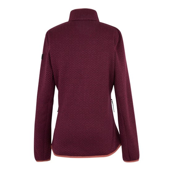 Regatta - "Elzie" Fleecejacke für Damen, Durchgehender Reißverschluss (Dunkel-Orange/Burgunderrot) - Image 2