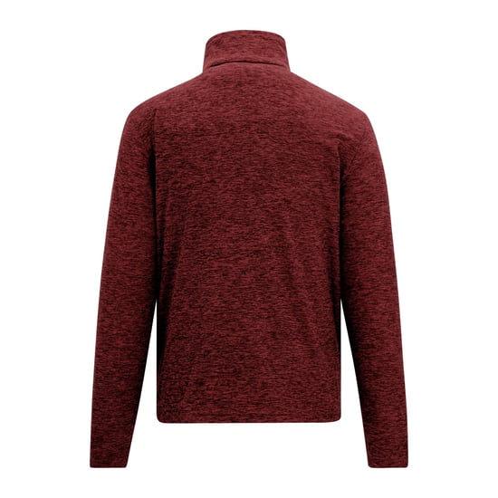 Regatta - "Thompson" Fleecejacke für Herren, mit halbem Reißverschluss, meliert (Dunkles Weinrot) - Image 2