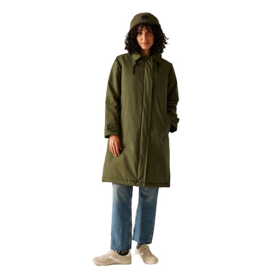 Regatta - "Orla Kiely Mac" Jacke, wasserfest für Damen (Militärgrün/Blau) - Image 6