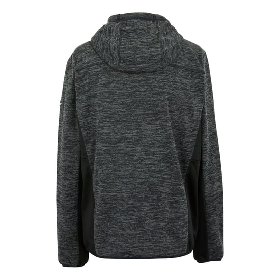 Regatta - "Alven" Fleecejacke Durchgehender Reißverschluss für Herren (Asche Mergel/Schwarz/Fuchs) - Image 2