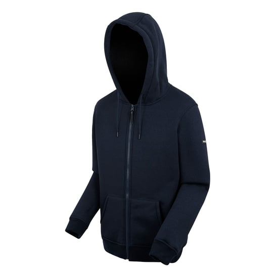 Regatta - "Naddle" Hoodie mit durchgehendem Reißverschluss für Herren, Fleece (Marine/Schwarz) - Image 3