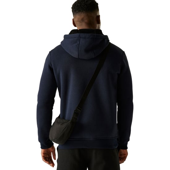 Regatta - "Naddle" Hoodie mit durchgehendem Reißverschluss für Herren, Fleece (Marine/Schwarz) - Image 5