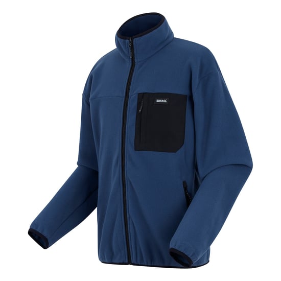 Regatta - "Frankie" Fleecejacke Durchgehender Reißverschluss für Herren (Indigo) - Image 3
