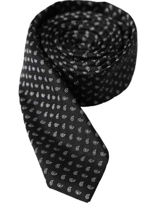 Paisleymuster Krawatte Slim Fit - Image 3