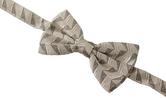 Beige geometrische Fliege - Image 3