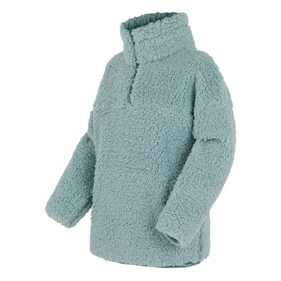 Regatta - "Kaliza" Fleece-Oberteil mit halbem Reißverschluss für Kinder (Grüner Dunst) - Image 3
