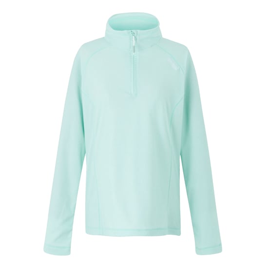 Regatta Great Outdoors Damen Fleece-Top Montes mit 1/4-Reißverschluss (Eisiges Morgenblau/Weiß) - Image 1