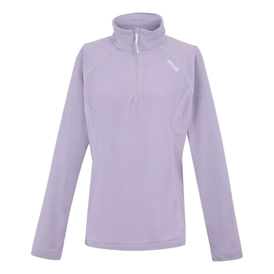 Regatta Great Outdoors Damen Fleece-Top Montes mit 1/4-Reißverschluss (Glyzinie/Distel Lila) - Image 1