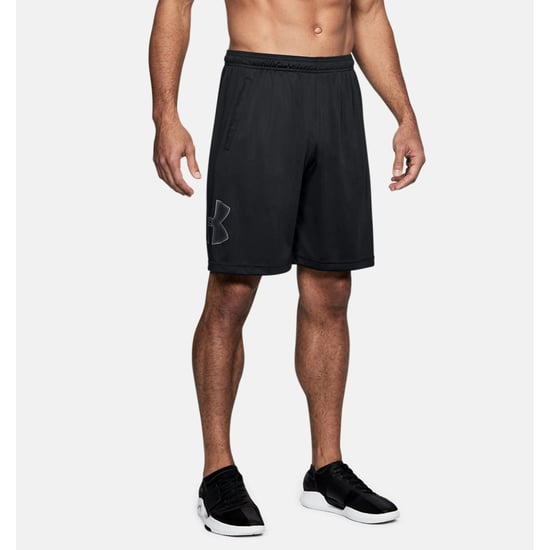 Under Armour - Tech Shorts für Herren (Schwarz/Hellgrau) - Image 5