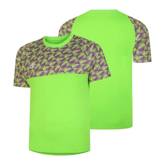 Umbro - Kinder Torwarttrikot "Flux", kurzärmlig (Gecko-Grün/Purpur Kaktus) - Image 3