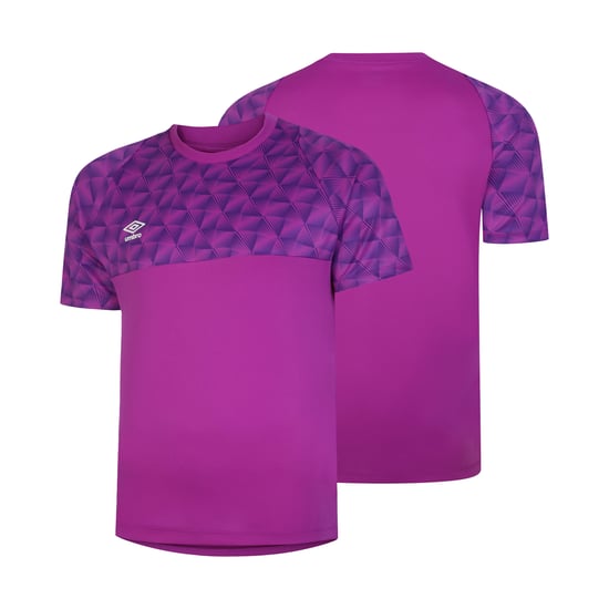 Umbro - Kinder Torwarttrikot "Flux", kurzärmlig (Purpur Kaktus/Elektrisches Lila/Weiß) - Image 3