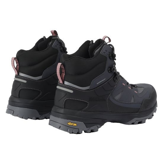 Regatta - "Regen" Wanderstiefel für Damen (Mittelgrau/Graurosa) - Image 2