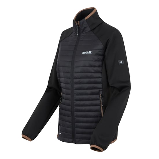 Regatta - "Clumber" Hybridjacke für Damen (Mokka/Schwarz) - Image 3