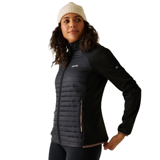 Regatta - "Clumber" Hybridjacke für Damen (Mokka/Schwarz) - Image 4