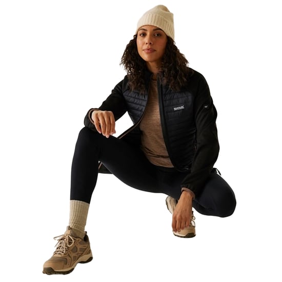 Regatta - "Clumber" Hybridjacke für Damen (Mokka/Schwarz) - Image 5
