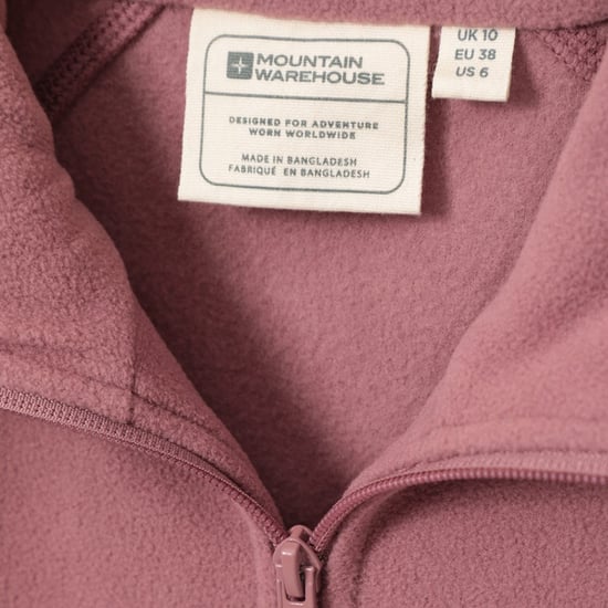 Mountain Warehouse Damen/Damen Raso Fleece Jacke (Hellrosa) - Image 5