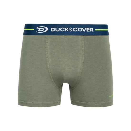 Duck and Cover - "Amero" Boxershorts für Herren (3er-Pack) (Grün/Blau/Grau) - Image 4