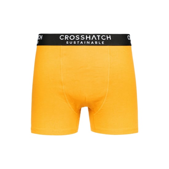 Crosshatch - "Orlander" Boxershorts für Herren (5er-Pack) (Schwarz/Marineblau/Senf /Weiß) - Image 6