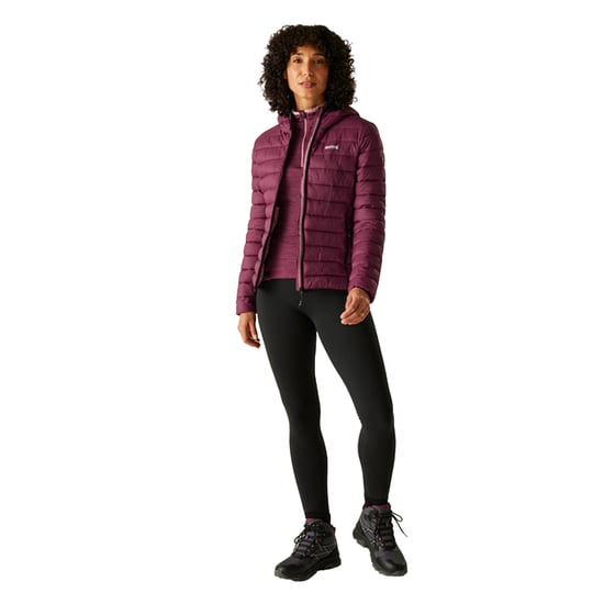 Regatta - "Marizion" Steppjacke mit Kapuze für Damen (Dunkel-Orange) - Image 4
