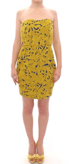 Besticktes Blumen-Minikleid - Image 1