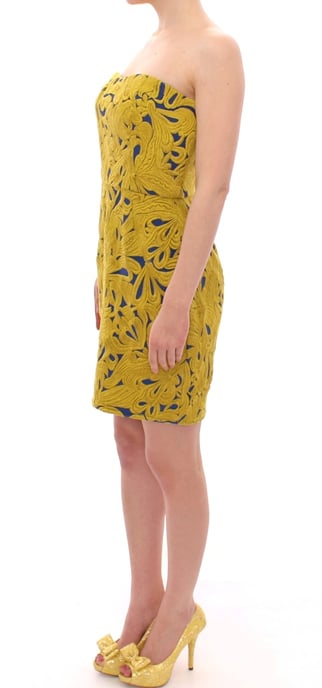 Besticktes Blumen-Minikleid - Image 2