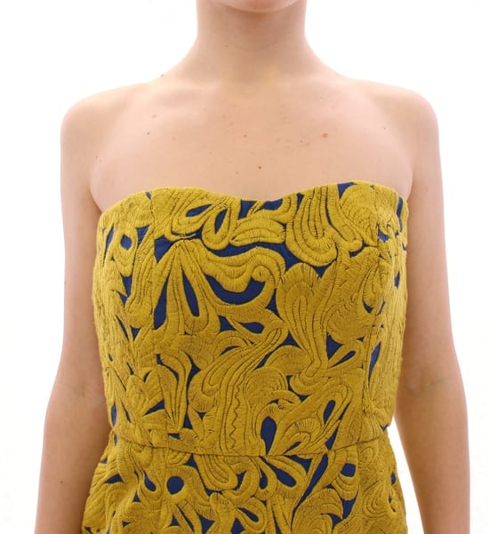 Besticktes Blumen-Minikleid - Image 4
