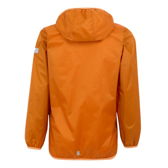 Regatta Great Outdoors Kinder Regenjacke Lever II (Fuchs/Helle Ringelblume) - Image 2