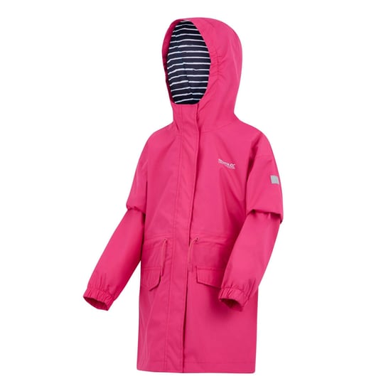 Regatta - "Ballina" Jacke, wasserfest für Kinder (Pop/Marineblau/Weiß) - Image 3