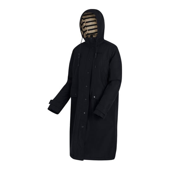 Regatta - "Orla Kiely" Jacke, wasserfest für Damen, Lang (Schwarz) - Image 3