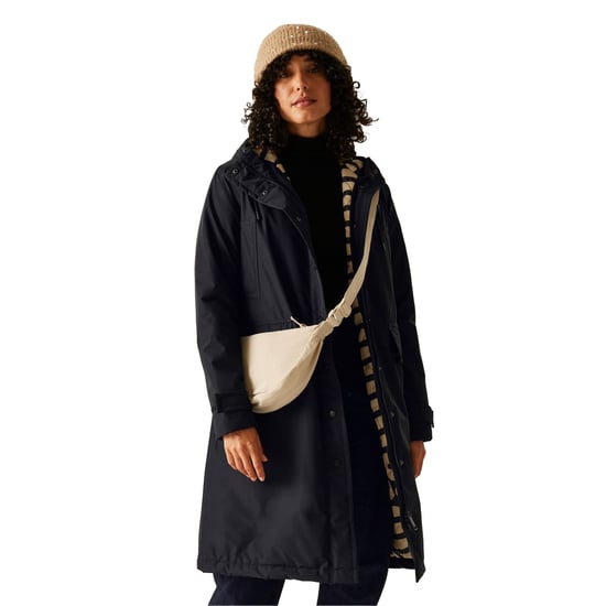 Regatta - "Orla Kiely" Jacke, wasserfest für Damen, Lang (Schwarz) - Image 4