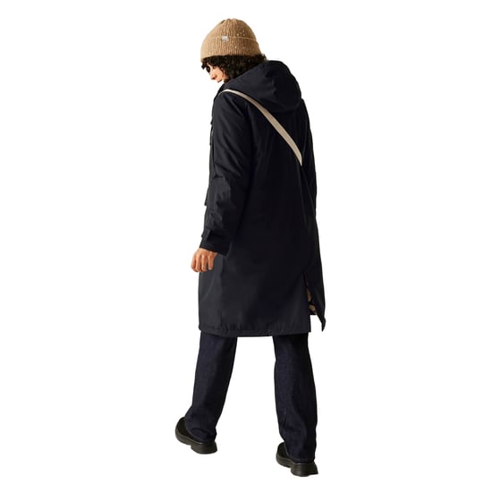 Regatta - "Orla Kiely" Jacke, wasserfest für Damen, Lang (Schwarz) - Image 5