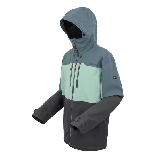 Regatta - "Maland II" Jacke, wasserfest für Herren (Gletscher/Sturmwetter/Asche) - Image 3
