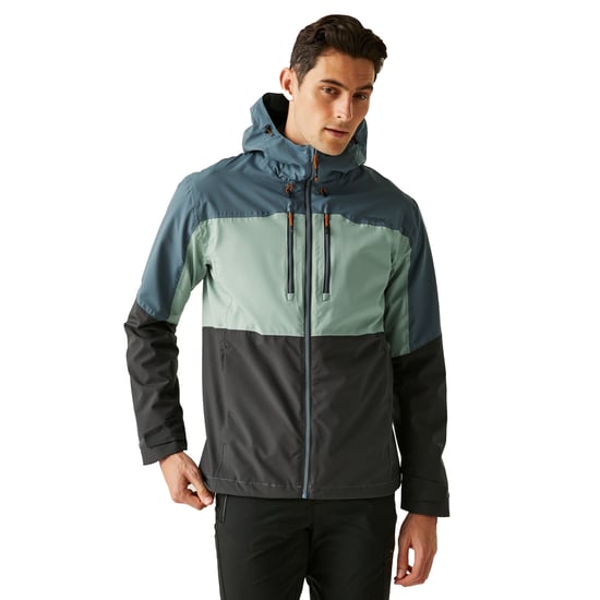 Regatta - "Maland II" Jacke, wasserfest für Herren (Gletscher/Sturmwetter/Asche) - Image 4