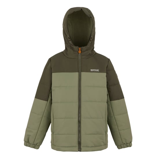 Regatta - "Lofthouse" Isolier-Jacke für Kinder (Oliv/Ölgrün/Kürbis geschmack) - Image 1